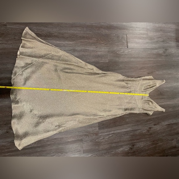 NWT ANN TAYLOR GOLD Evening Dress - Picture 7 of 14